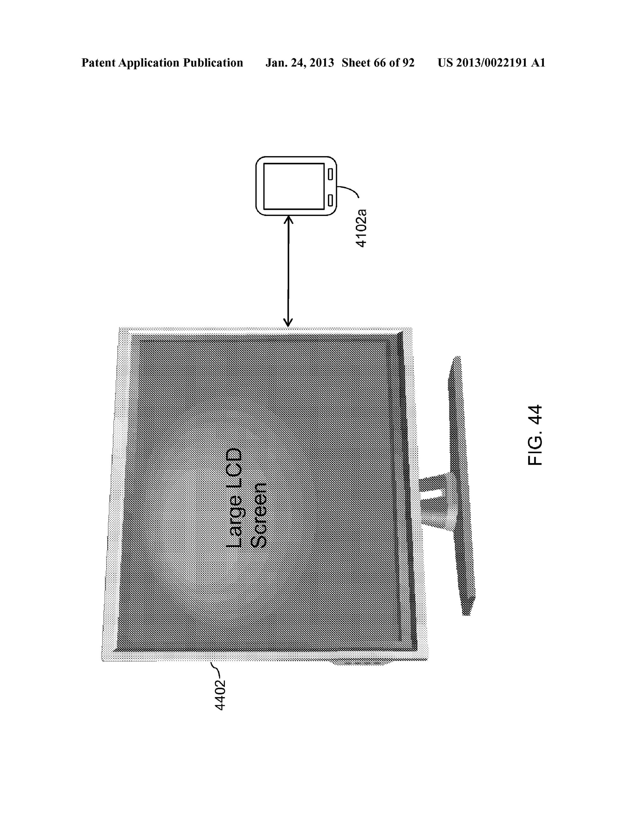 Patent Application Publication Jan. 24, 2013 Sheet 66 of 92 US 2013/0022191 A1 
. 
C) 
LL 
 