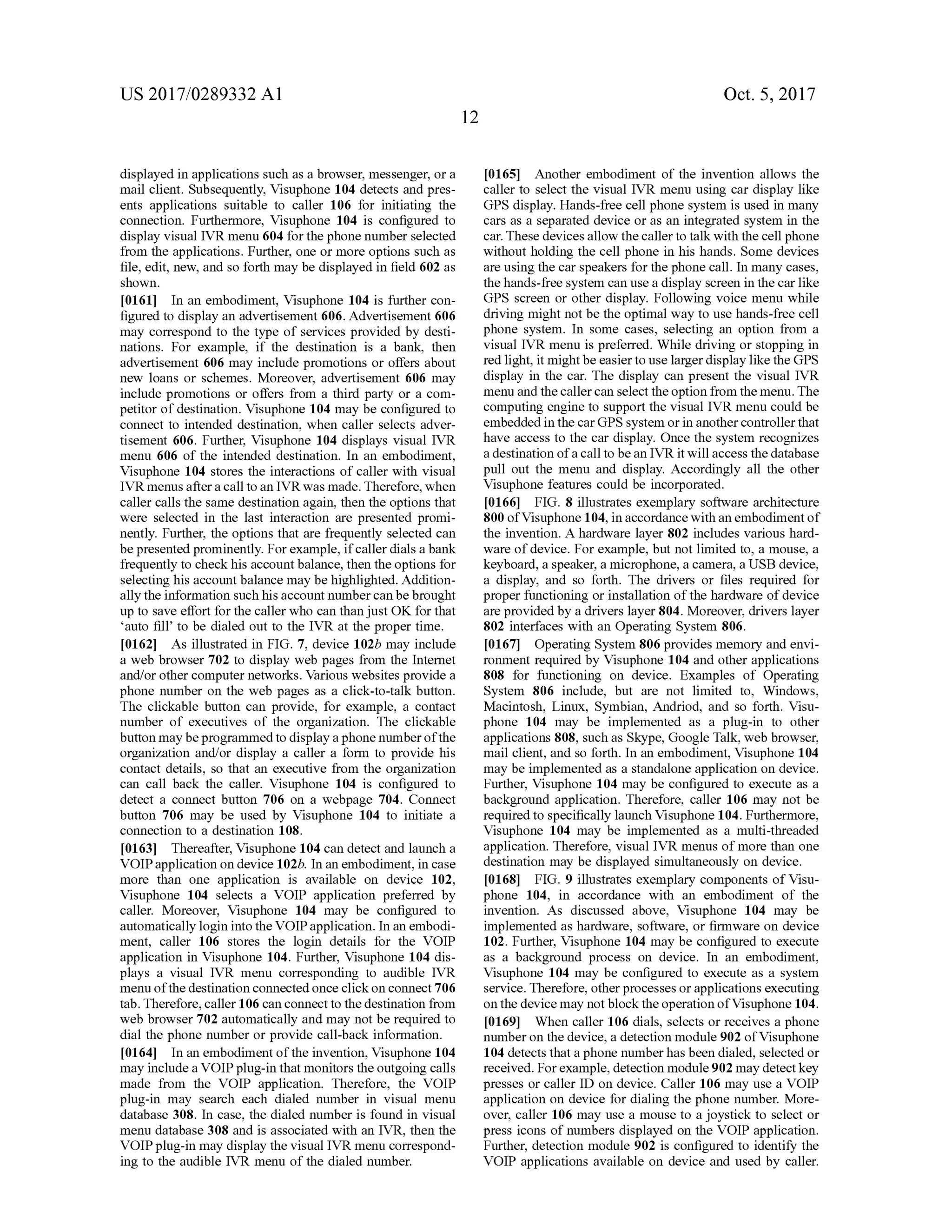 Systems and Methods for Visual Presentation and Selection of IVR Menu