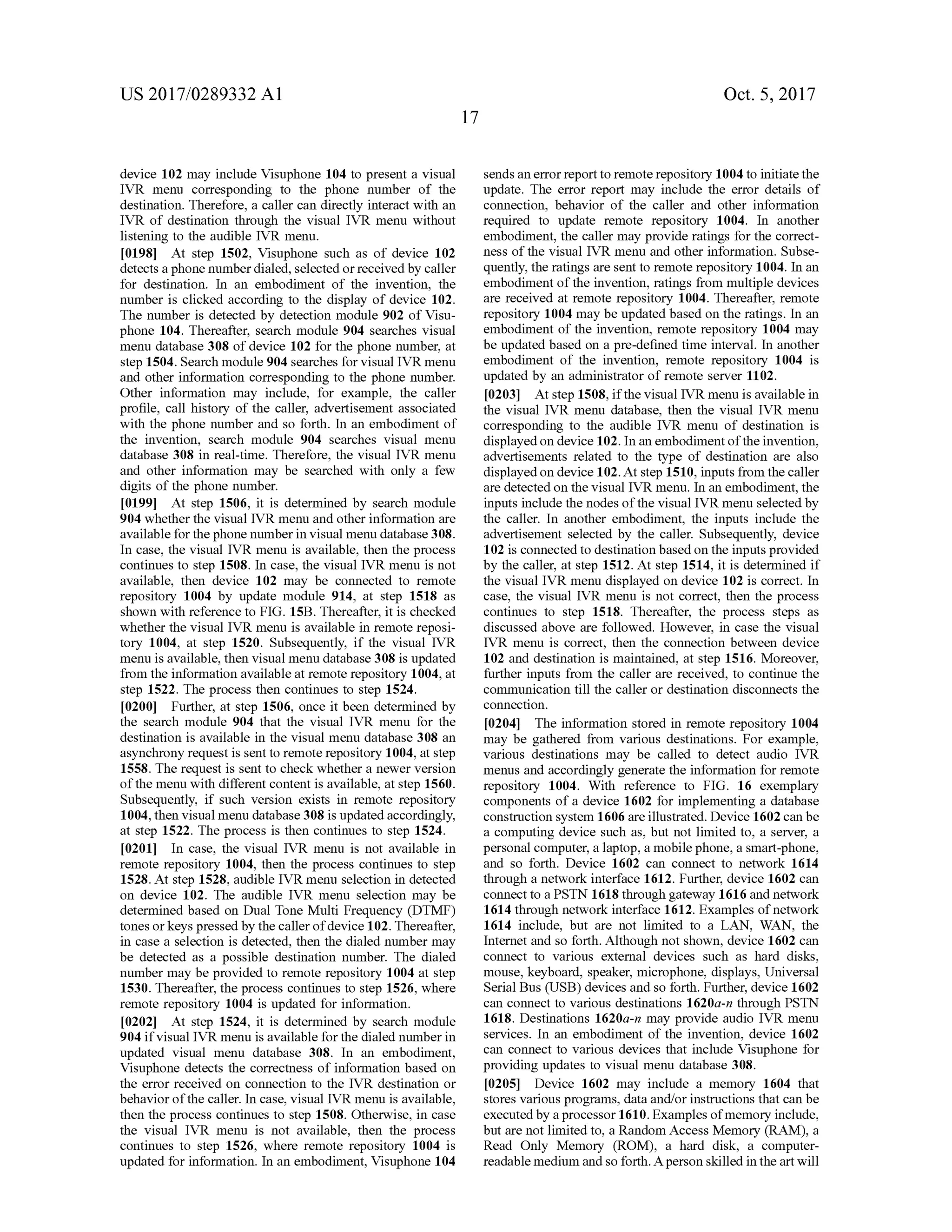 Systems and Methods for Visual Presentation and Selection of IVR Menu