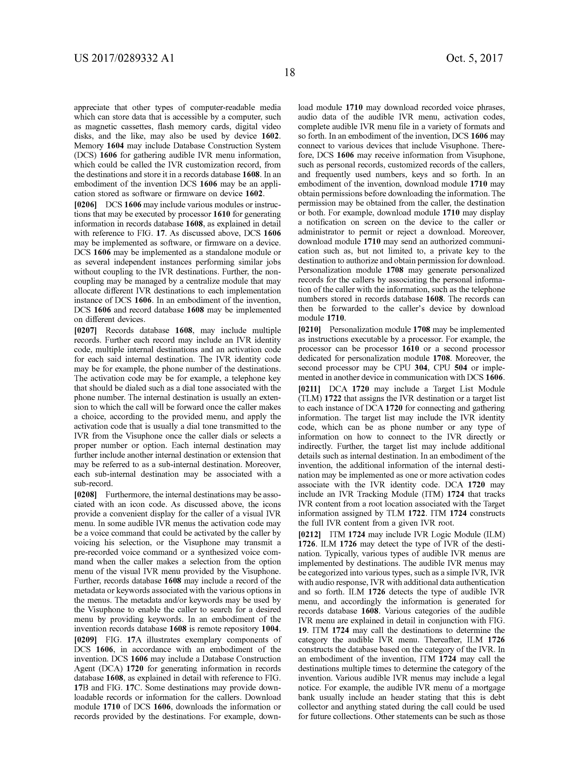 Systems and Methods for Visual Presentation and Selection of IVR Menu