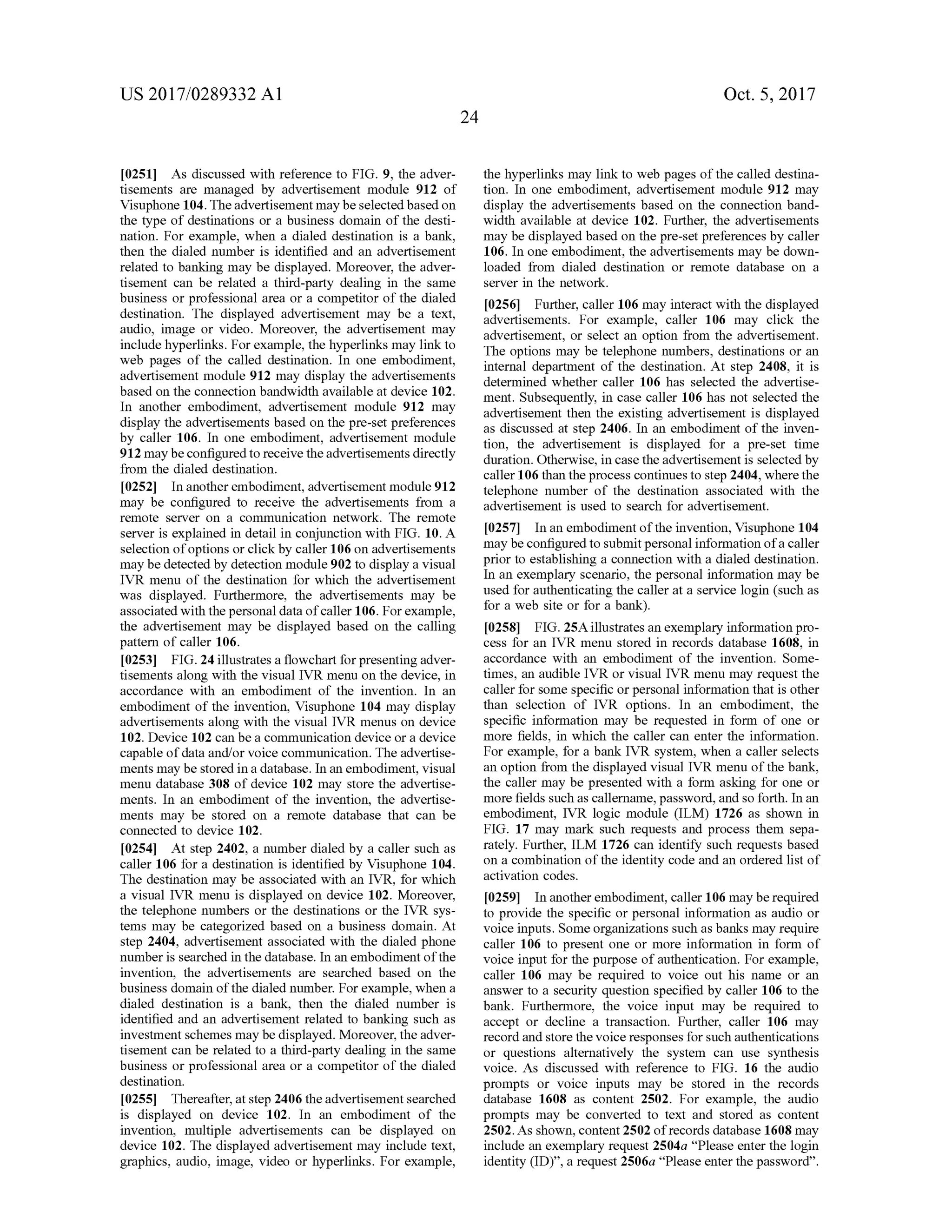 Systems and Methods for Visual Presentation and Selection of IVR Menu