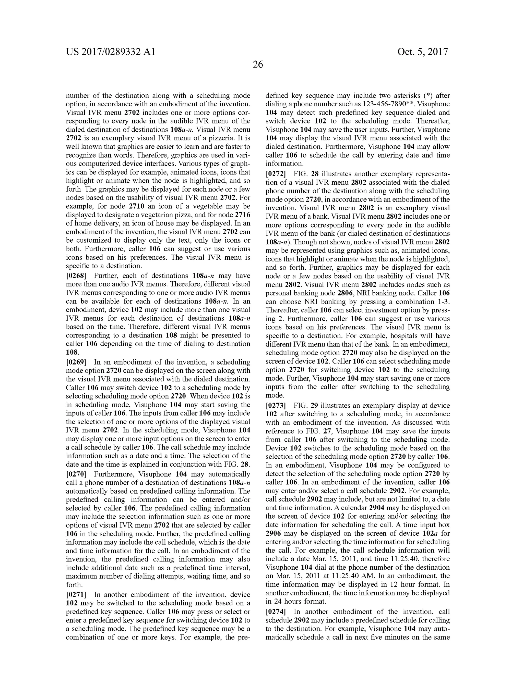 Systems and Methods for Visual Presentation and Selection of IVR Menu