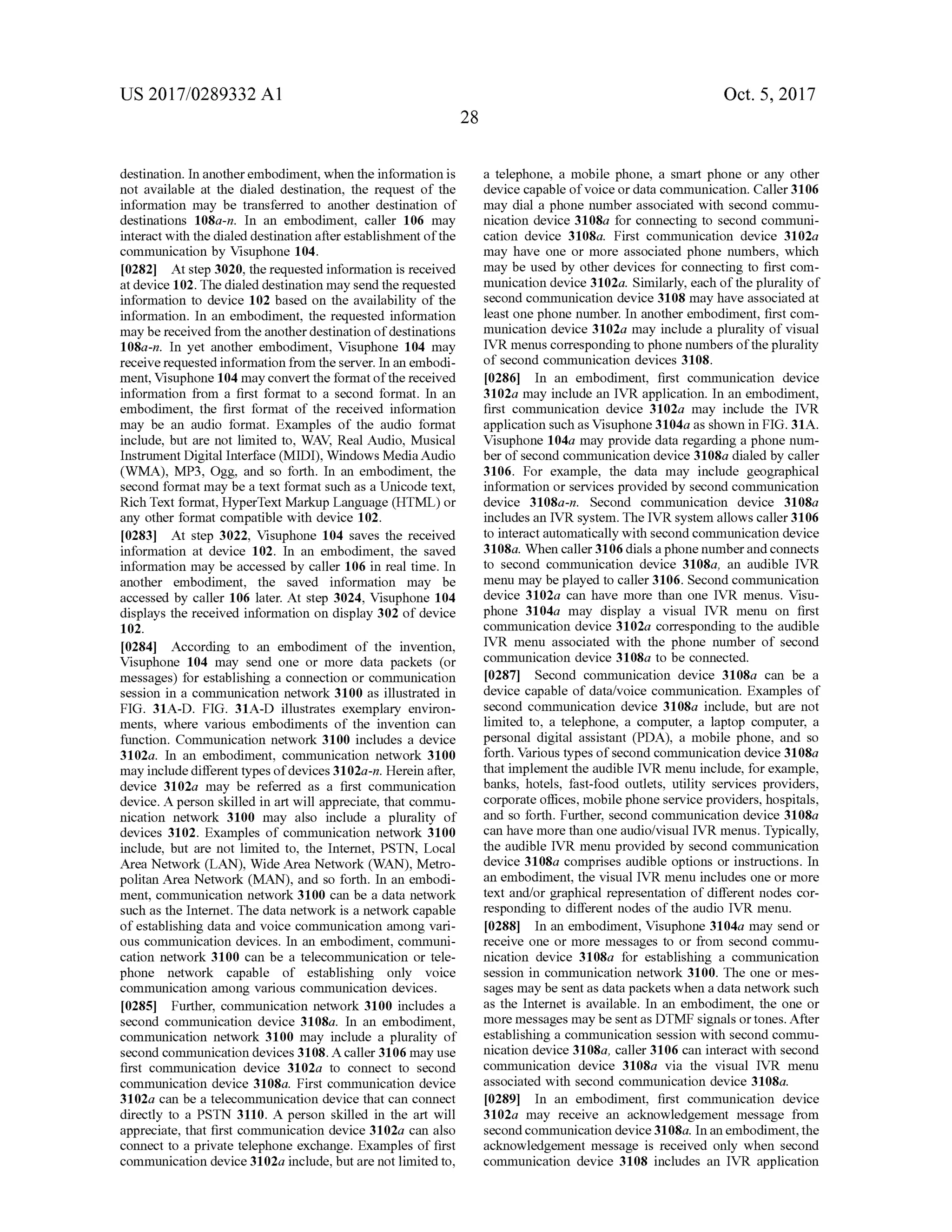 Systems and Methods for Visual Presentation and Selection of IVR Menu