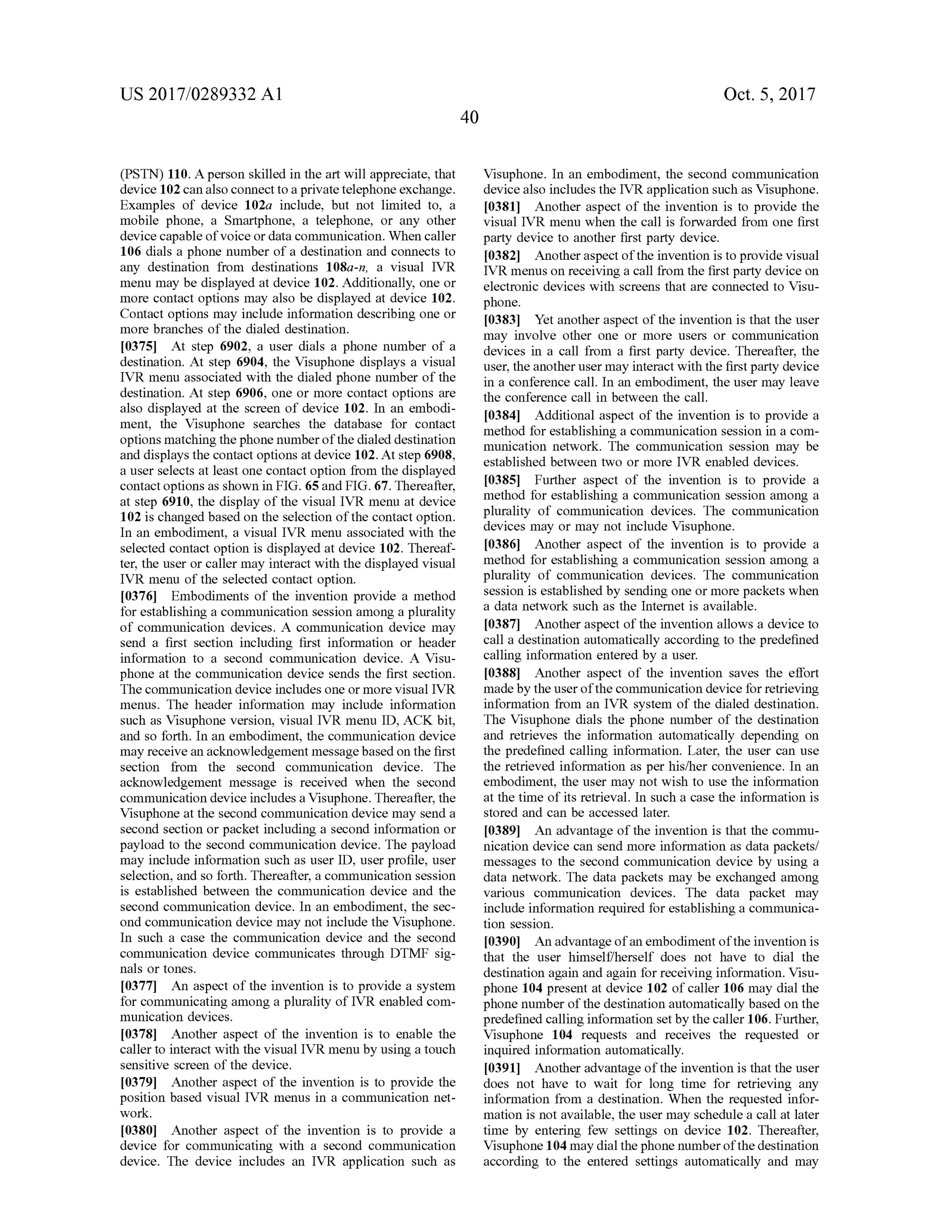 Systems and Methods for Visual Presentation and Selection of IVR Menu