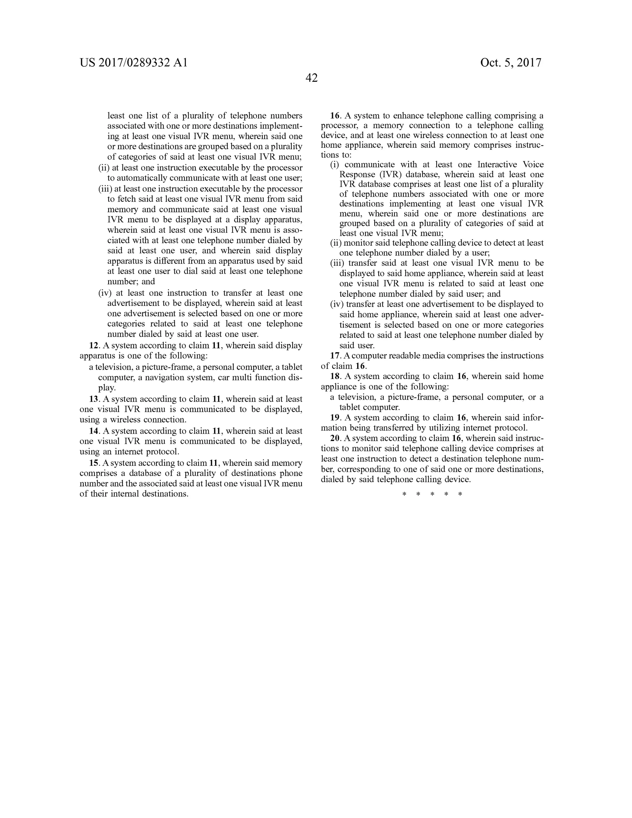 Systems and Methods for Visual Presentation and Selection of IVR Menu