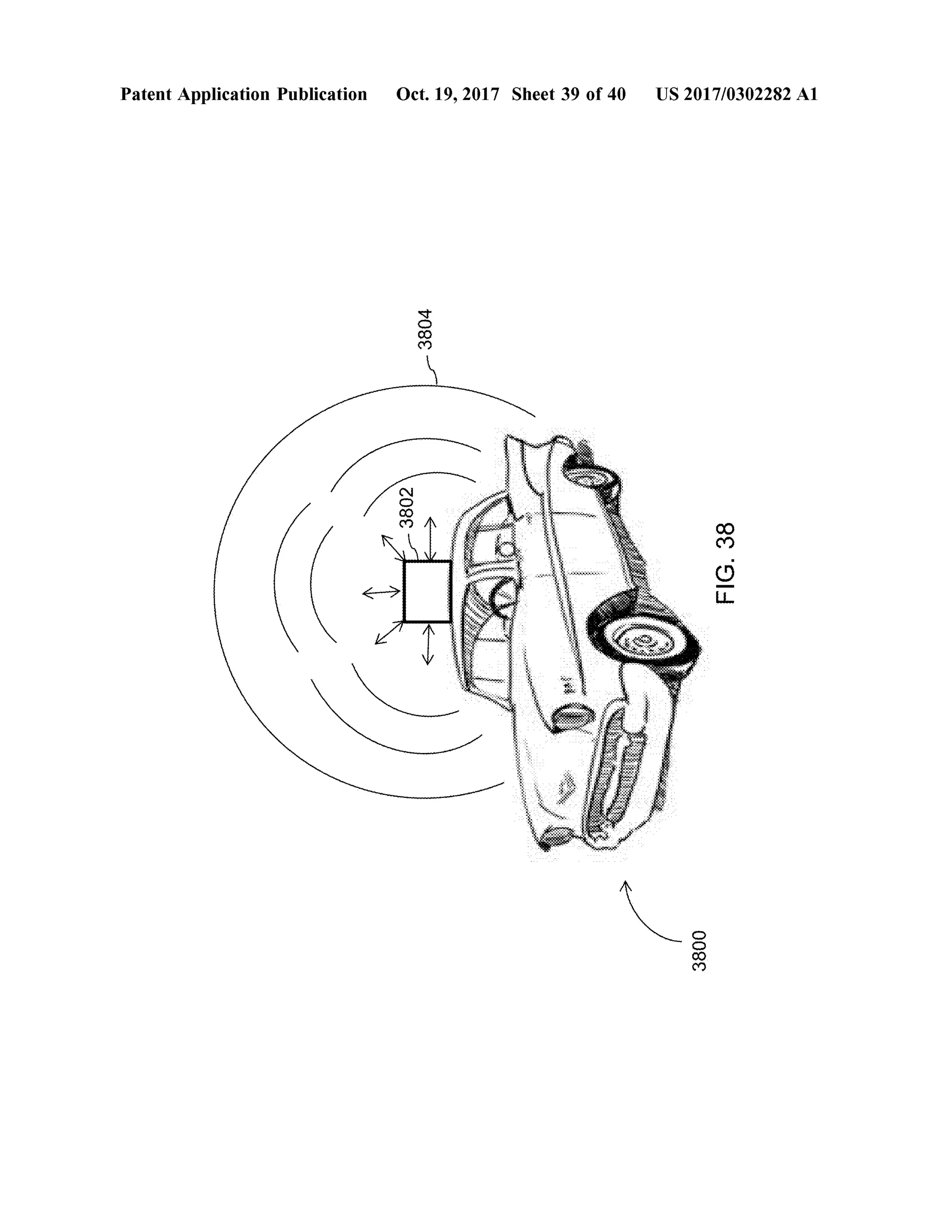 Patent Application Publication Oct.19,2017 Sheet 39 of40 US 2017/0302282A1
-3804
-3802 .
FIG.38
3800
 