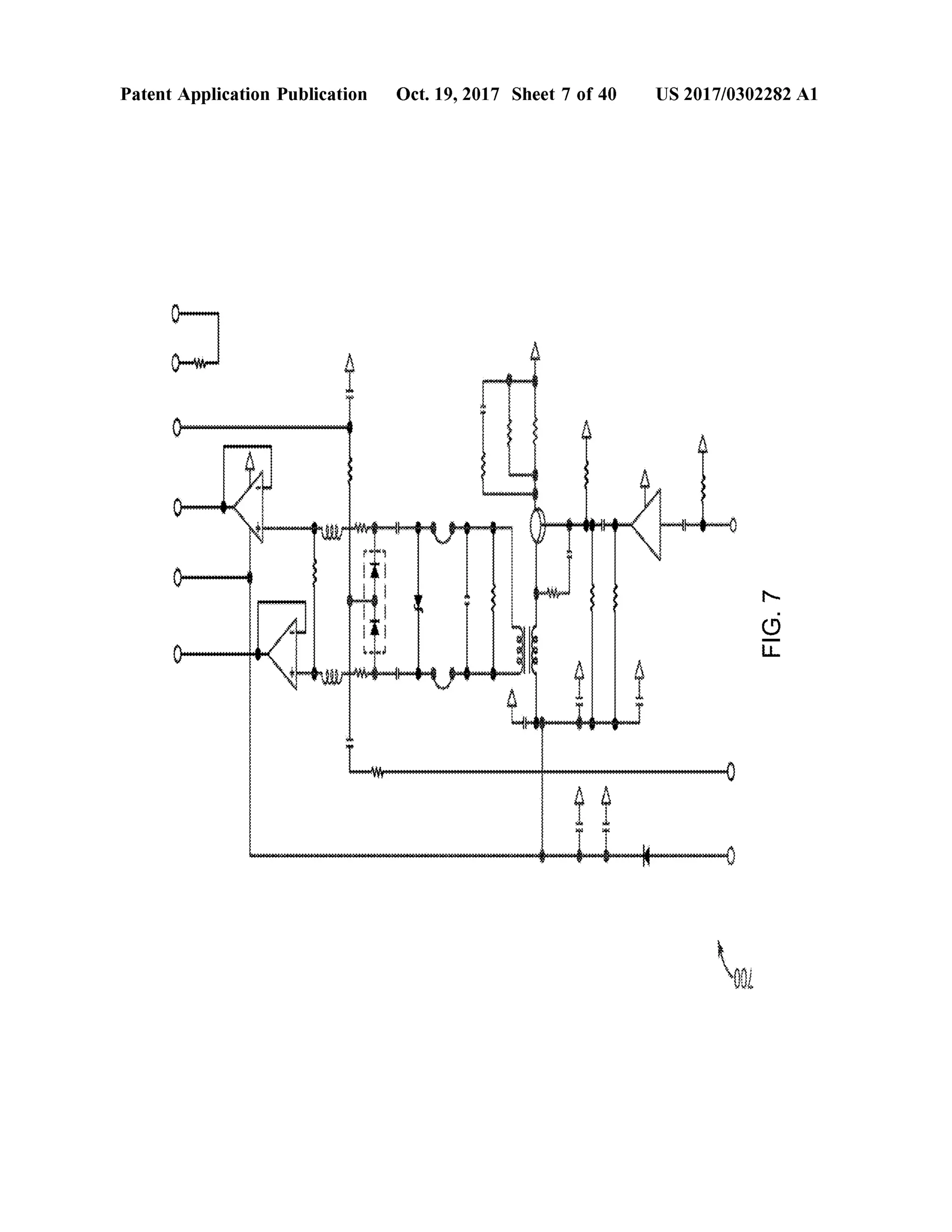 FIG.7
US 2017/0302282A1
inminingunaformaammo
m
ongmove
danwarnamerawat
a
Oct.19,2017 Sheet 7 of 40
VINAWA
may
Awan
n a
WAX
E.AV.AVA.AV
has-***
*****
Mitmiste
vero
non
Permanamente
costantede pregatitng mahig
Patent Application Publication
D}]
[b
]
 