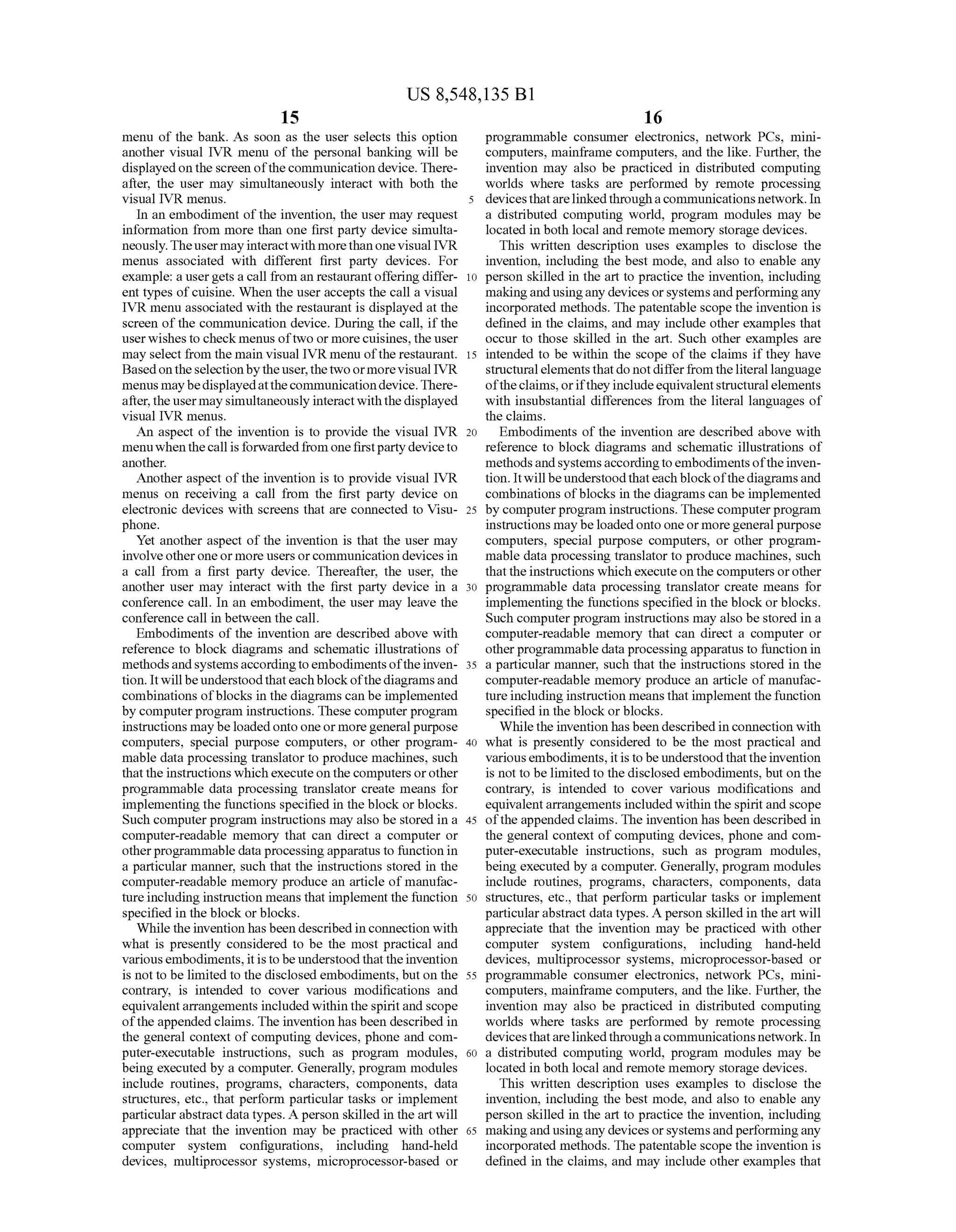 Systems and methods for visual presentation and selection of IVR menu | PDF