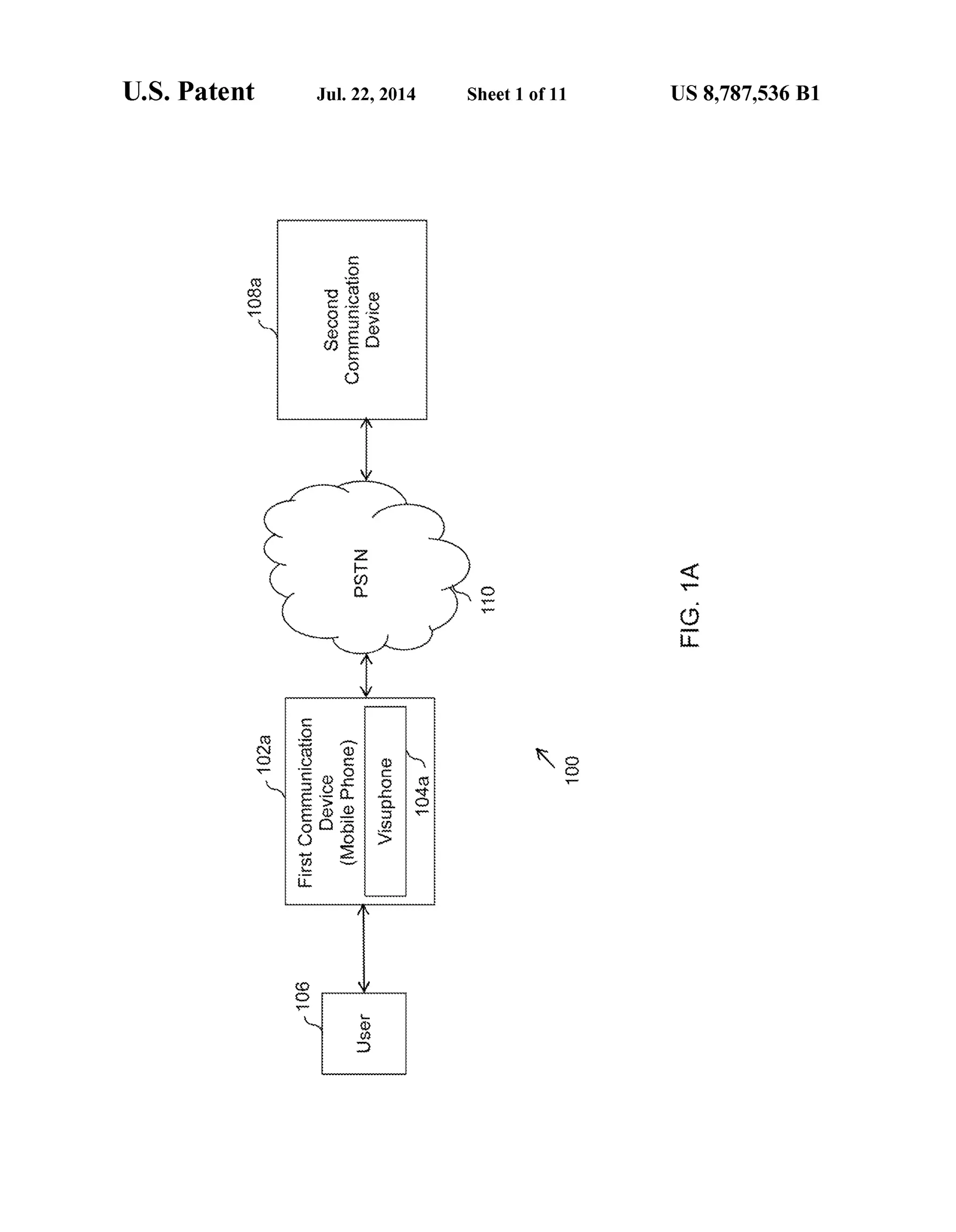 US 8,787,536 B1U.S. Patent
 