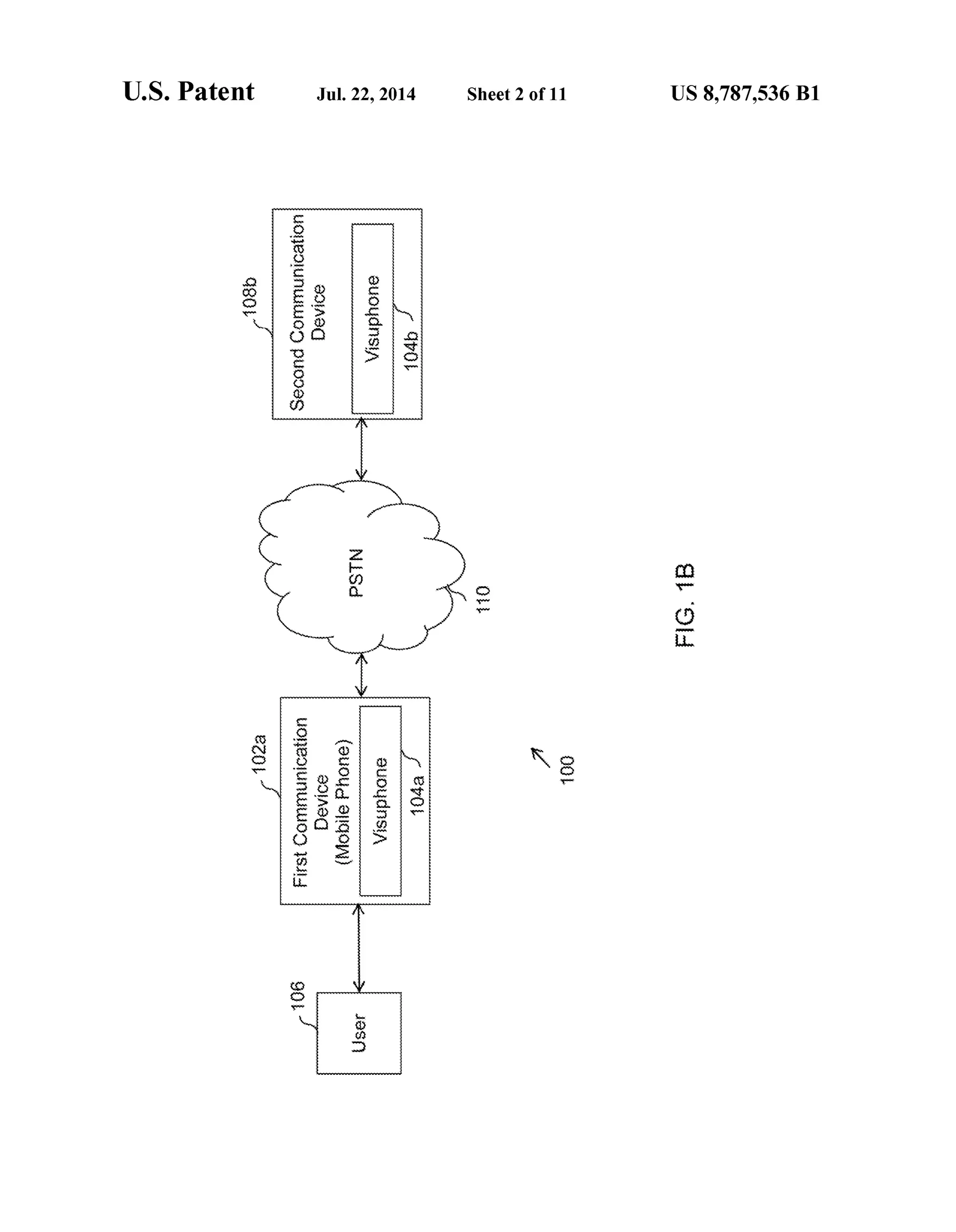 US 8,787,536 B1Sheet 2 of 11Jul. 22, 2014U.S. Patent
{}{}}.
æuot?draes!A
 