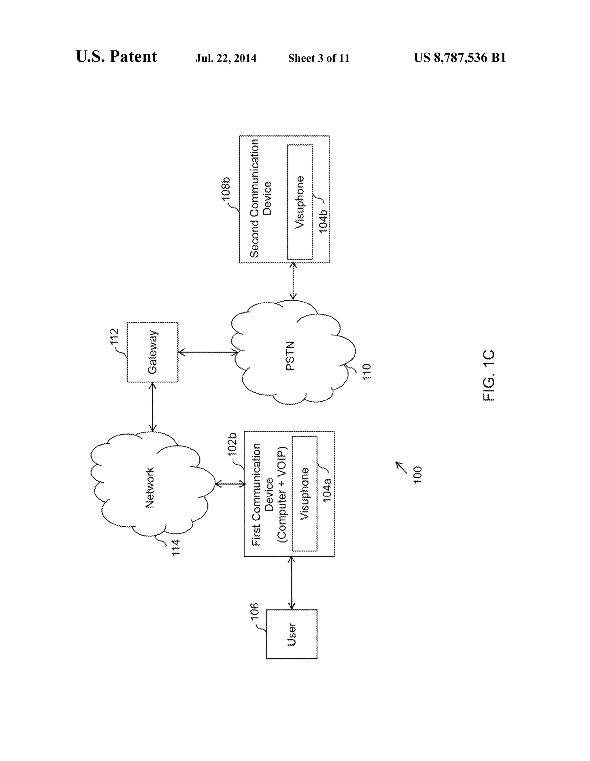 US 8,787,536 B1Sheet 3 of 11Jul. 22, 2014U.S. Patent
æuot?draes!A
{}{}}.
 