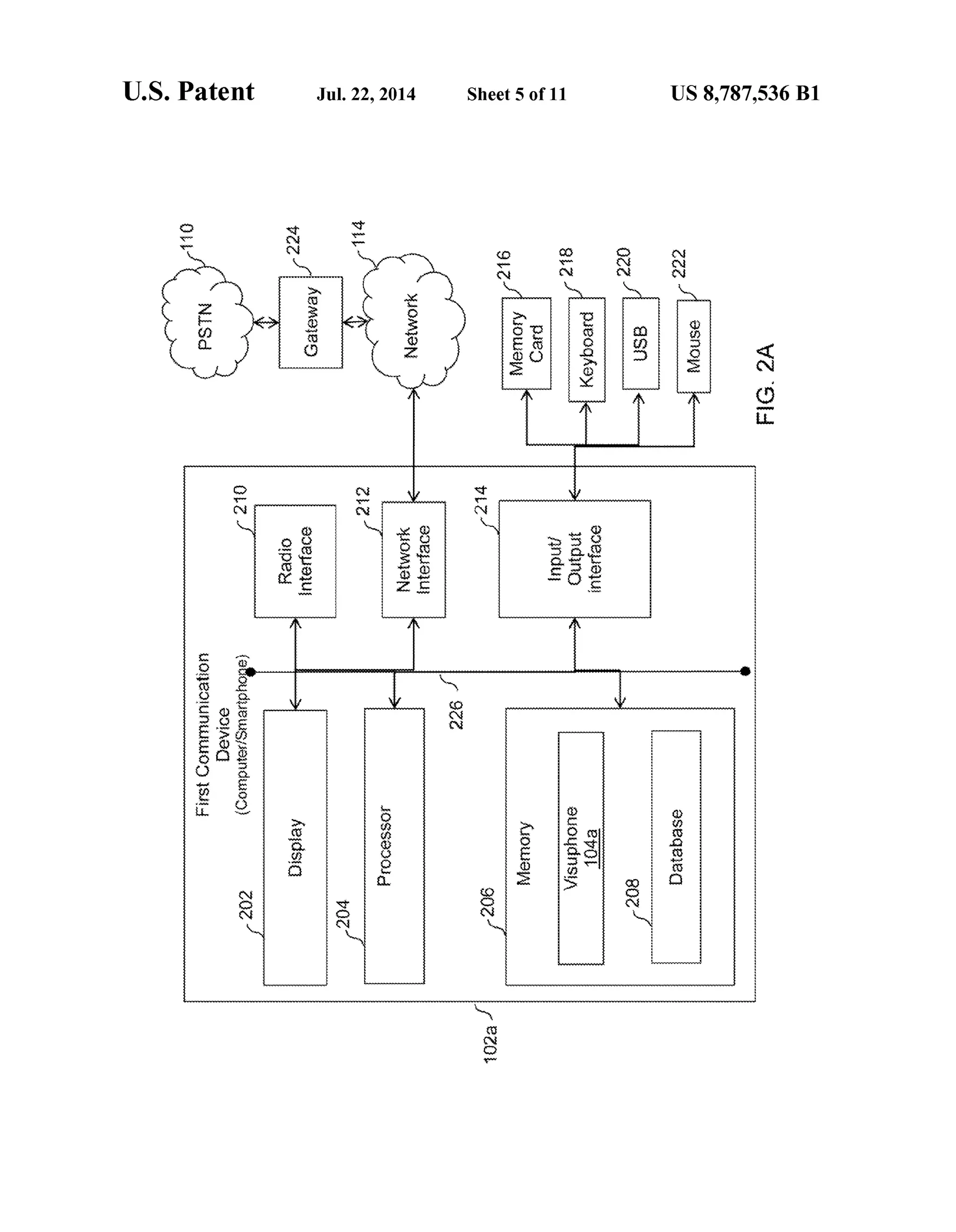US 8,787,536 B1U.S. Patent
 