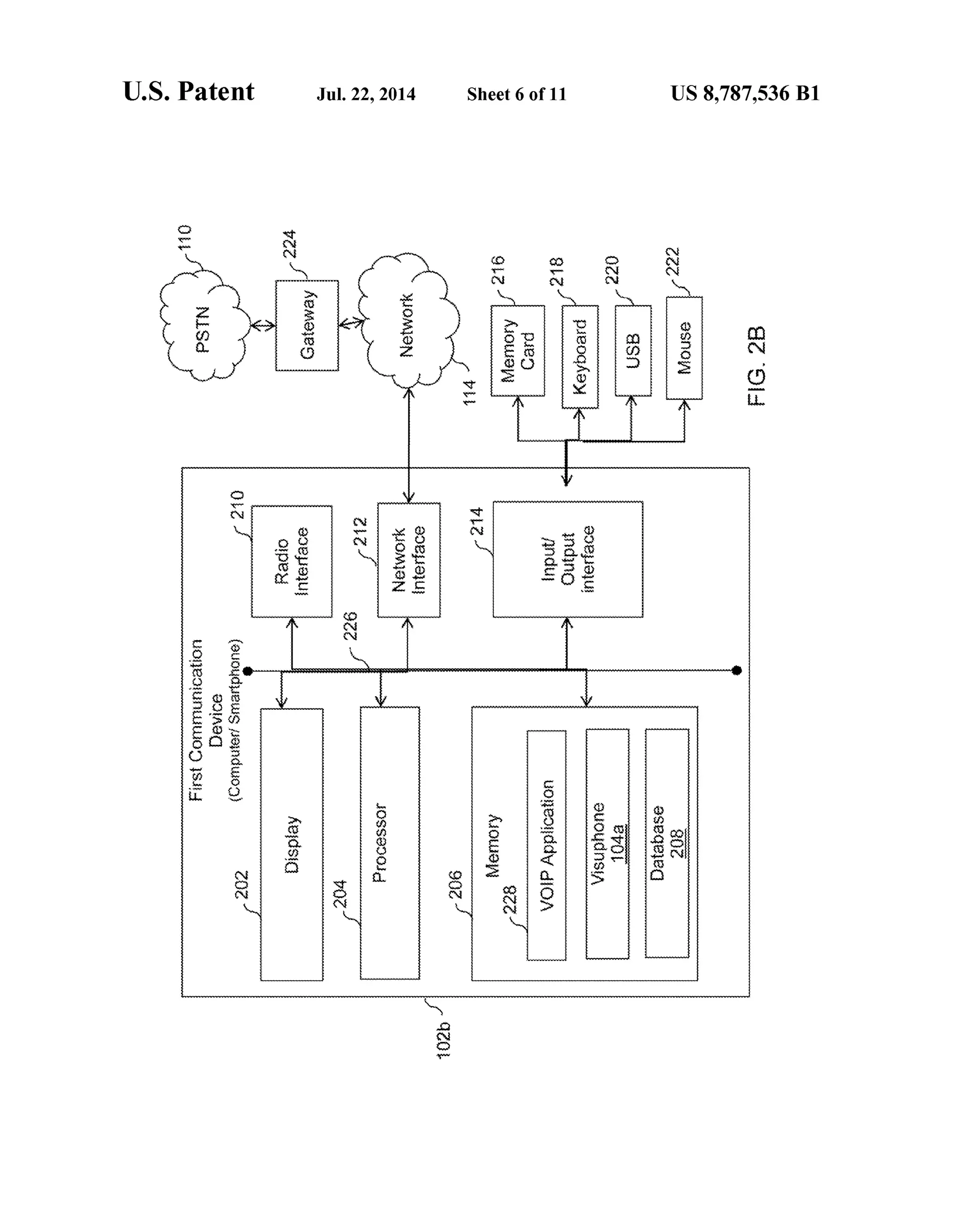 US 8,787,536 B1Sheet 6 of 11Jul. 22, 2014U.S. Patent
 
