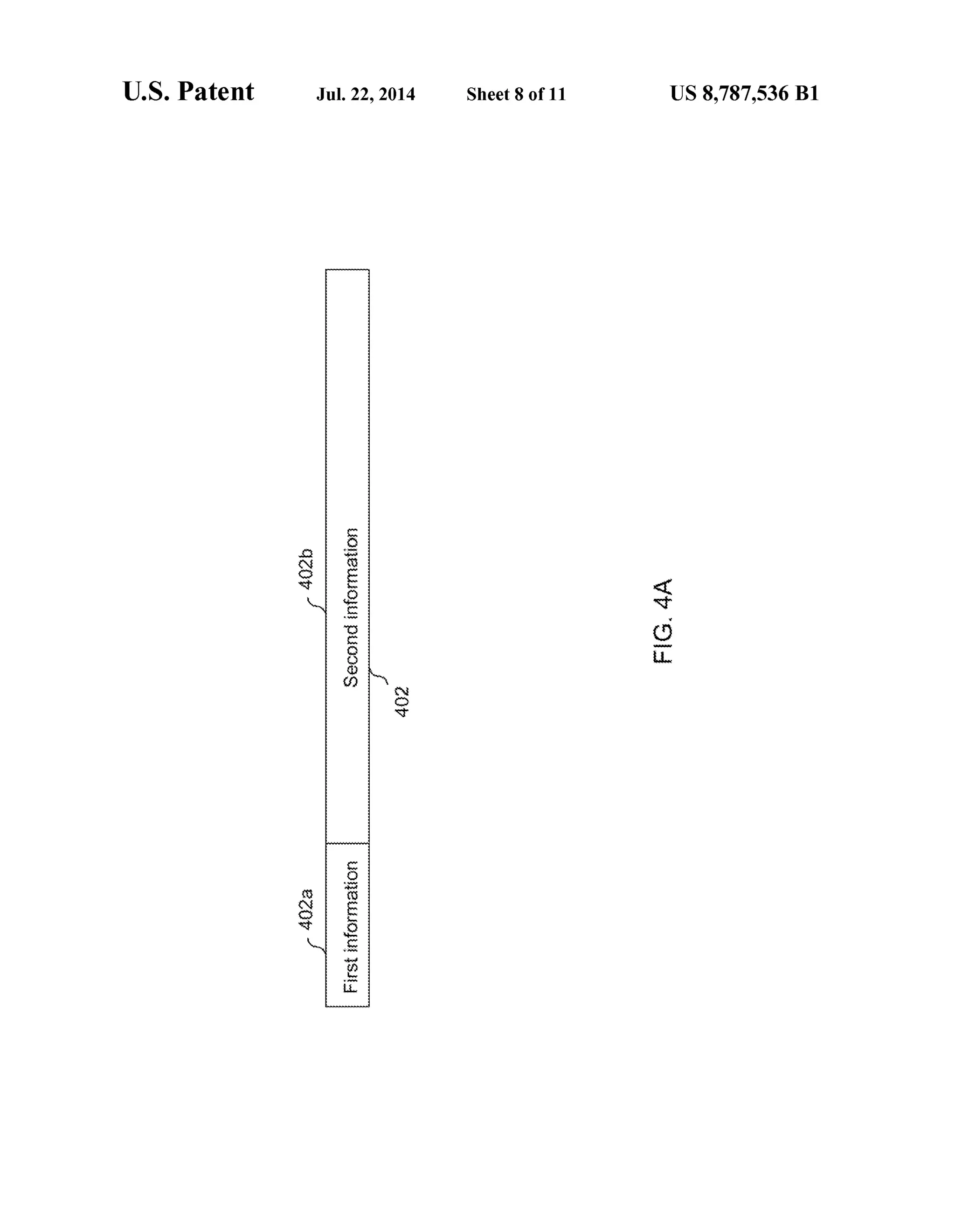 U.S. Patent Jul. 22, 2014 Sheet 8 of 11 US 8,787,536 B1
s
S
s
 