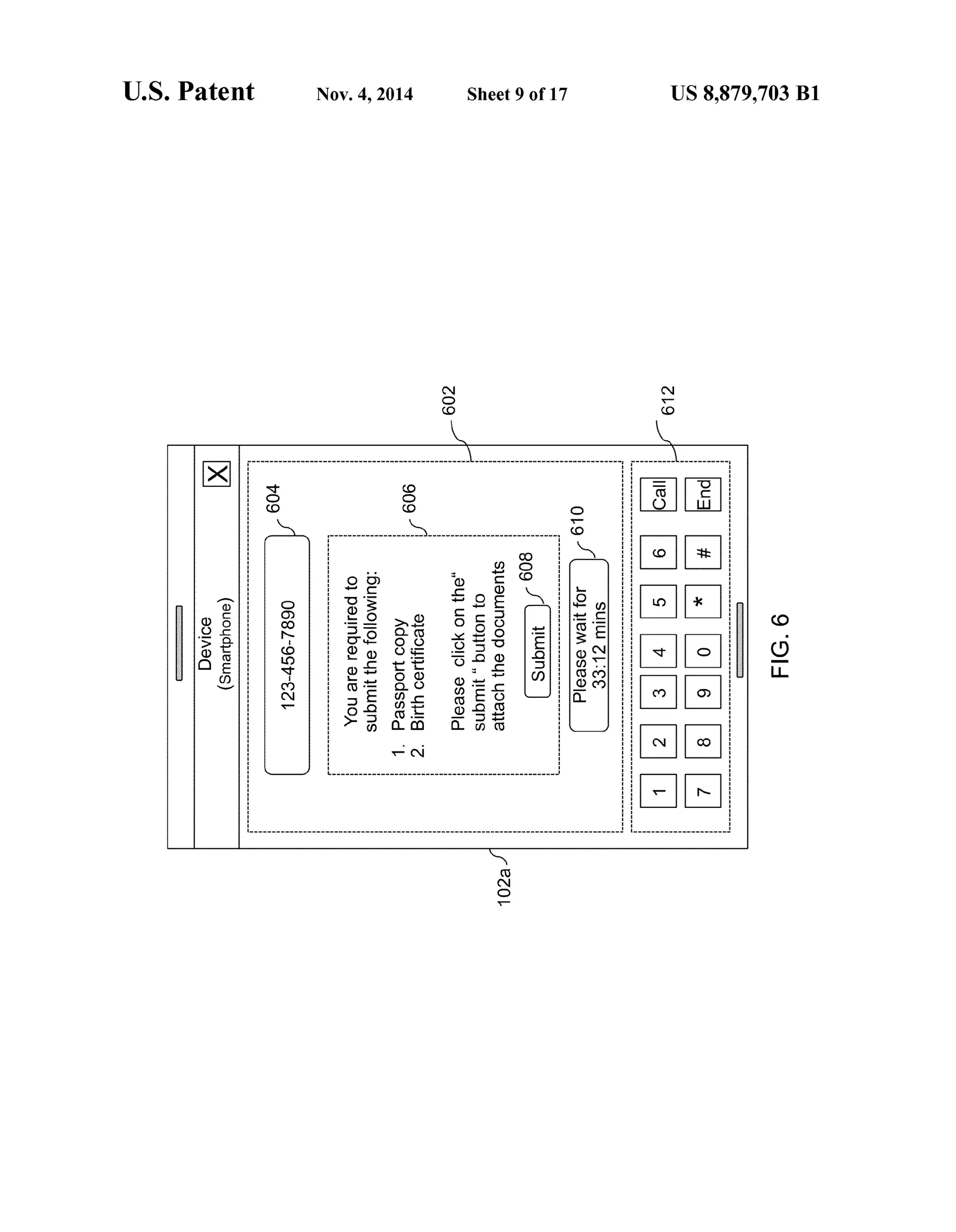 US 8,879,703 B1Sheet 9 Of 17Nov. 4, 2014U.S. Patent
 