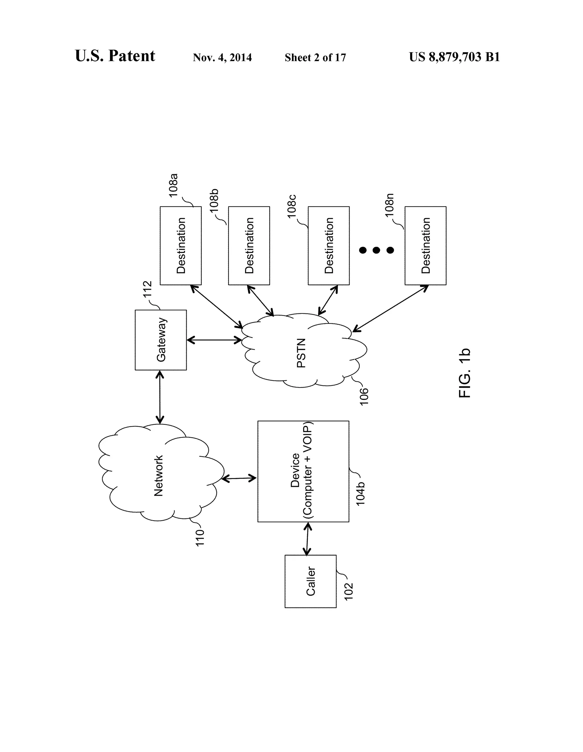 US 8,879,703 B1U.S. Patent
 