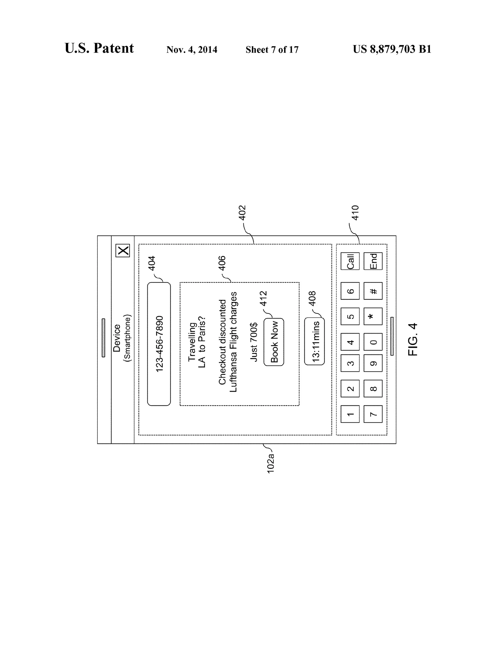 US 8,879,703 B1Sheet 7 Of 17Nov. 4, 2014U.S. Patent
cos
a
---------------------------------------------------
 