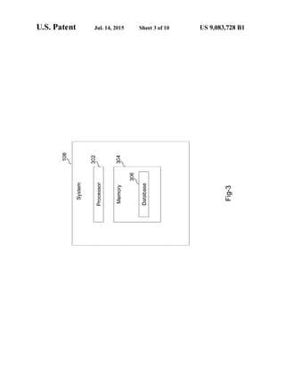 U.S. Patent Jul. 14, 2015 Sheet 3 of 10 US 9,083,728 B1
3
 