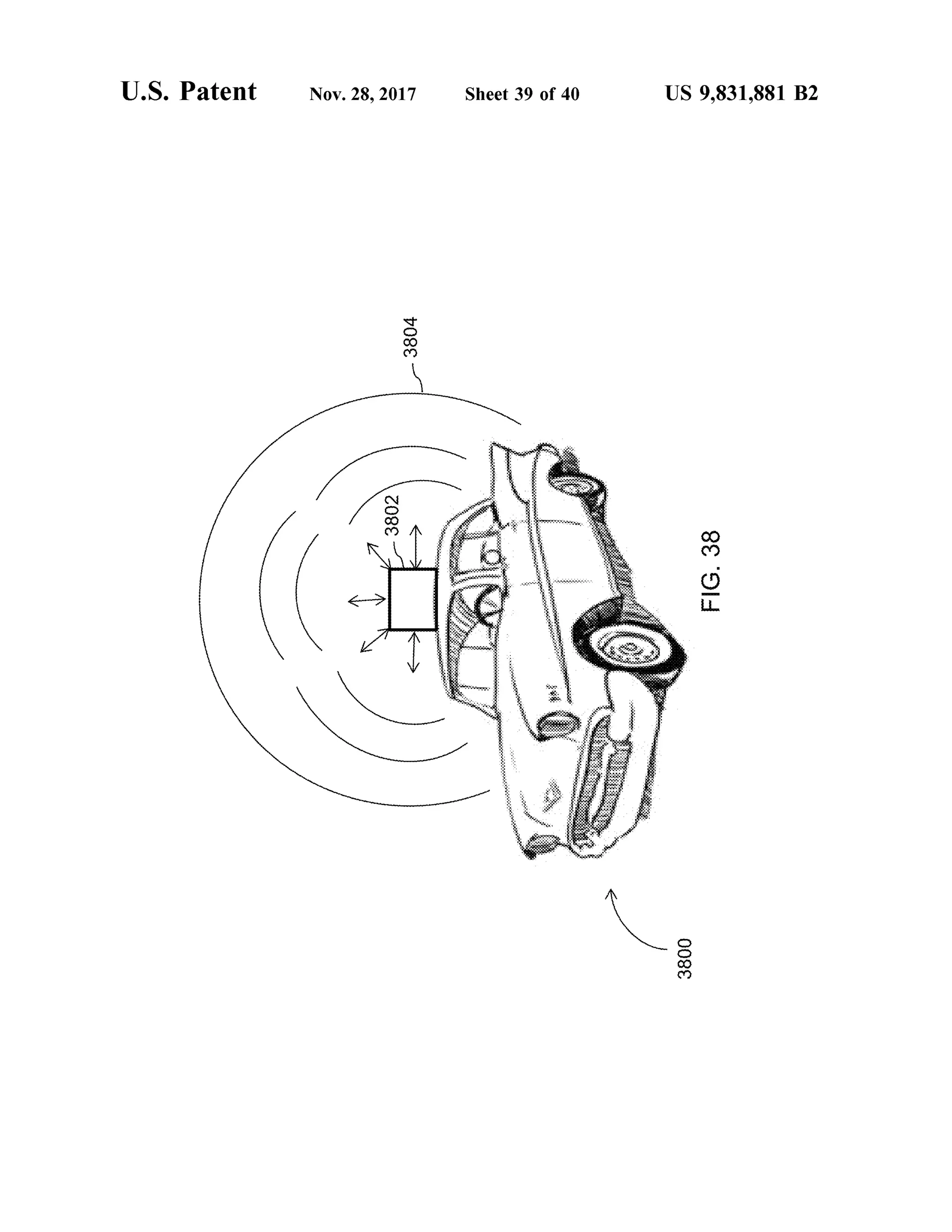 U .S . Patent Nov.28,2017 Sheet 39 of 40 US 9,831,881 B2
-3804
3802
FIG.38
****
.
bitrate
3800
 