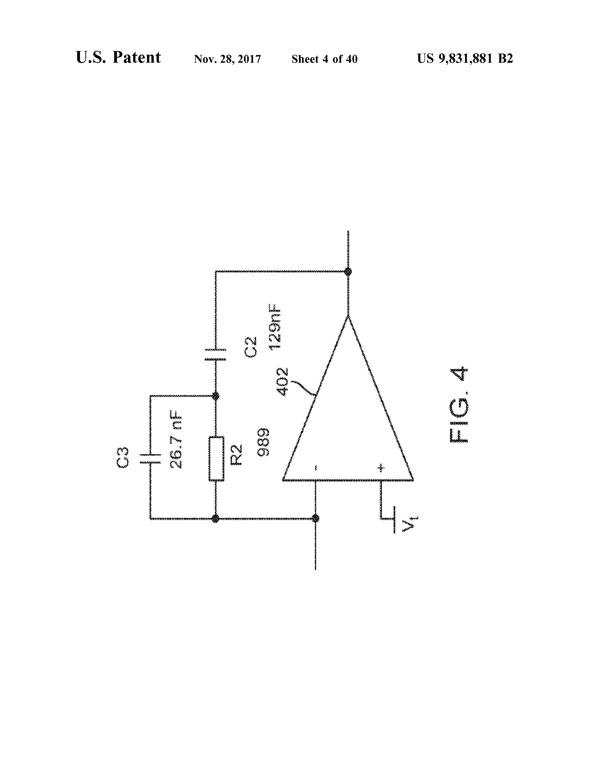 U .S. Patent Nov. 28, 2017 Sheet 4 of 40 US 9,831,881 B2
FREE
THAAAAAAAAWITHHANA
PROPHOT
CeLALALA
|402129F
AHA
FIG.4
/
C3 989REATA
ALLEAL
TANIAAAAAAAAAA NONEW
 