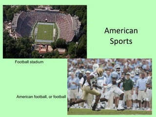 American Sports Football stadium American football, or football 