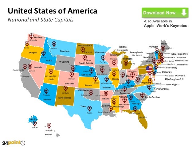 powerpoint us maps