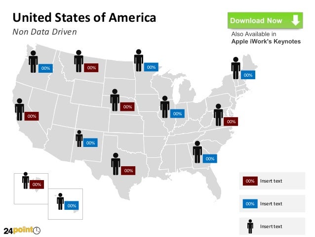 powerpoint usa map