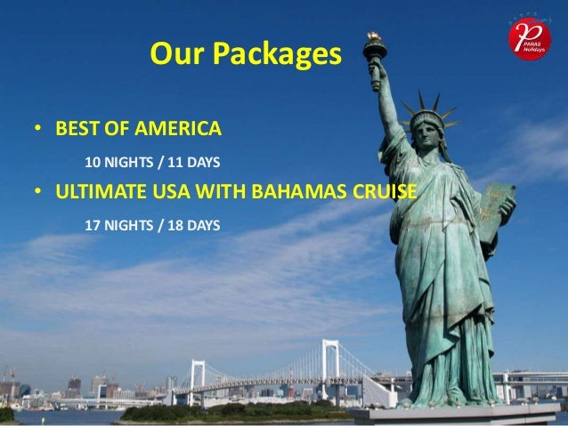 usa tour packages from delhi