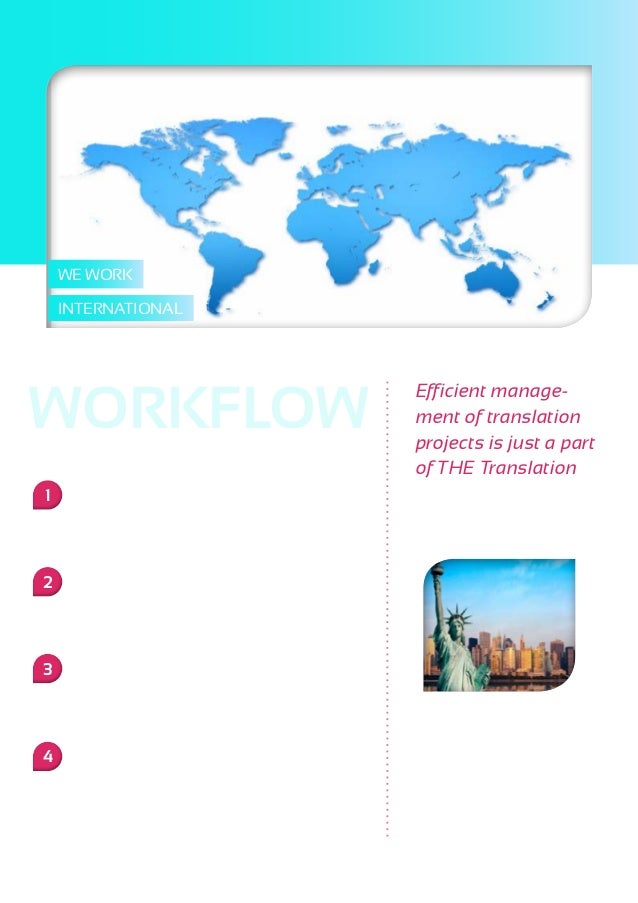 Usa Translate translation company in El Paso, TX brochure