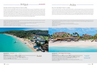 50 Miami Beach
SERVIZI E VISITE
TRASFERIMENTI A ORLANDO
Da aeroporto a hotel di Miami Beach o viceversa:
Servizio collettivo in minibus € 35 a persona.
Auto privata (1/3 pax) € 120 per tratta.
Minivan privato (4/6 pax) € 220 per tratta.
Limousine (max 6 pax con 4 valigie grandi) € 210 per tratta.
Da/per il porto di Miami (solo auto privata) € 140 per tratta.
WELCOME TO MIAMI
Trasferimenti collettivi da e per aeroporto + visita di Mia-
mi in italiano (vedi sotto) € 115 (min. 2 partecipanti).
VISITA DI MIAMI
Visita guidata in italiano dei quartieri più caratteristici: dalle
straordinarie ville su isole private,al Déco District di Miami
Beach, dai grattacieli di Downtown alla lussureggiante ve-
getazione di Coconut Grove, all’elegante Coral Gables. Si
effettua tutti i giorni (3 ore e mezzo circa,al mattino) € 50
(min. 2 partecipanti).
LE EVERGLADES
Visita di uno dei più suggestivi e misteriosi parchi nazio-
nali USA; l’escursione alle Everglades dura circa 4 ore ed
include una breve sosta presso un reptilarium e un giro
a bordo delle caratteristiche “airboat”, le barche a fondo
piatto che scivolano sui “fiumi d’erba” sospinte da gigante-
sche eliche d’aereo. Si effettua mar. mer. gio. e sab. € 65
(min. 2 partecipanti).
KEY WEST
Gita dell’intera giornata (10/12 ore circa). Si parte al mat-
tino lungo la “Overseas Highway” e attraverso una lunga
serie di isolotti e ben 42 ponti si raggiunge KeyWest,l’isola
più a sud degli USA resa celebre da Hemingway e da sem-
pre meta e residenza di artisti e personaggi eccentrici e
della cultura americana. Si effettua lunedì e venerdì € 135
(min. 2 partecipanti, pranzo non incluso).
GIRO PANORAMICO IN IDROPLANO
Si decolla dal mare a bordo di un piccolo idroplano a 3
posti per un breve giro di 15 minuti circa, ammirando i
panorami mozzafiato della laguna di Miami Beach. € 145
(min. 2 partecipanti, non opera il lunedì).
Miami Beach
Con guide di lingua italiana.
 