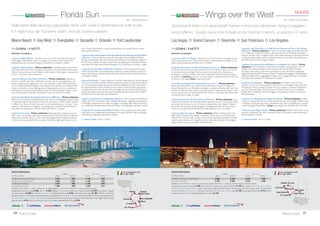 Best of New England
7East Coast
TRV - Experience New England
I migliori paesaggi del New England. Include 11 prime colazioni, 4 pranzi e 5 cene.
Boston Portland Bar Harbor Berkshires Cape Cod Newport
Con accompagnatore locale
di lingua italiana.
13 GIORNI / 11 NOTTI
PARTENZE DI SABATO
1 giorno, Italia/ Boston - Partenza con volo di linea per Boston (via
Europa).Trasferimento libero in albergo. Cena libera e pernottamento all’hotel
Boston Park Plaza (o similare 4 stelle).
2 giorno, Boston - Prima colazione. Presentarsi entro le ore 7:45 nella
lobby dell’hotel. Incontro con l’accompagnatore e visita della città. Pranzo libero.
Pomeriggio a disposizione. La guida proporrà una gita facoltativa in battello per
avvistare balene nella baia. Cena. Pernottamento.
3 giorno, Boston/ Salem/ Gloucester/ Kennenbunkport /Portland
(180 km) - Prima colazione. Incontro con l’accompagnatore alle ore 7:30 e
partenza del tour in pullman. Dopo una sosta a Salem, si prosegue per il porto
di Gloucester. Pranzo a Kennebunkport e continuazione alla volta di Portland.
Cena libera e pernottamento all’hotel Inn by the Bay (o similare 3 stelle).
4 giorno,Portland/ Bar Harbor (260 km) - Prima colazione. Prosegui-
mento lungo la costa oceanica, con i suggestivi fari tipici del Maine. Pranzo libero.
Pomeriggio a disposizione nella cittadina di Bar Harbor, situata sull’isola di Mount
Desert. Cena e pernottamento all’hotel Blunose Inn (o similare 4 stelle).
5 giorno, Escursione nell’Acadia National Park (150 km) - Prima
colazione. Al mattino si visita il parco nazionale Acadia, per ammirare la
bellezza della costa frastagliata del Maine, la flora e la fauna locali. Rientro a
Bar Harbor e pomeriggio a disposizione. Pranzo e cena liberi. Pernottamento.
6 giorno, Bar Harbor/Whitefield (420 km) - Prima colazione.Attraver-
so una bella strada panoramica si raggiunge la White Mountain National Forest e
Whitefield.Tempo libero per relax o per una passeggiata nel verde. Pranzo libero.
Cena e pernottamento al MountainView Grand Resort (o similare 4 stelle).
7 giorno, Whitefield / Montpellier/ Warren (120 km) - Prima cola-
zione. Si parte per Franconia Notch per salire in funivia all’osservatorio, nel
cuore delle White Mountains.A seguire, si visita Montpellier. Cena e pernotta-
mento all’hotel Essex House (o similare 3 stelle).
8 giorno,Lake Champlain/ Green Mountains/The Berkshires (210 km)
Prima colazione. Dopo una breve crociera sul lago Champlain e la visita ad
una fabbrica di sciroppo d’acero, si continua attraverso Manchester e l’incantevole
paesaggio delle Green Mountains per raggiungere la regione dei Berkshires nello
stato del Massachusetts. Pranzo. Cena libera e pernottamento all’hotel Crowne
Plaza Pittsfield (o similare 3 stelle).
9 giorno, Stockbridge/ Newport/ Cape Cod (290 km) - Prima cola-
zione.Visita alla cittadina tipica di Stockbridge e proseguimento per Newport,
località famosa per l’America Cup. La giornata si conclude lungo la penisola di
Cape Cod. Pranzo libero. Cena e pernottamento all’hotel Inn on the Square (o
similare 4 stelle).
10 giorno, Escursione a Martha’sVineyard (100 km) - Prima colazio-
ne. Raggiunta Woods Hole si prosegue in battello per l’isola di Martha’sVineyard.
Giro orientativo e tempo a disposizione per visitare in libertà la cittadina di
Edgartown. Pranzo. Rientro in serata a Hyannis. Cena libera e pernottamento.
11 giorno,Hyannis/ Sandwich/ Plymouth/ Boston (150 km) - Prima
colazione.Dopo la visita di Hyannis e del museo J.F. Kennedy, si sosta nelle
cittadine di Sandwich e Plymouth.Visita del villaggio museo di Plimoth Plan-
tation e, rientrando a Boston, visita del vascello Mayflower II. Pranzo. Cena
libera e pernottamento all’hotel Boston Park Plaza (o similare 4 stelle).
12 giorno, Boston/ Italia - Prima colazione.Trasferimento libero in aero-
porto e partenza con volo di linea per l’Italia. Pernottamento a bordo.
13 giorno, Italia - Arrivo in mattinata.
1, 15 AGOSTO 3.175 1.840 2.505 1.330
12 SETTEMBRE 2.905 1.635 2.505 1.330
Bambino = min. 8 max 11 anni in camera con 2 adulti; Ragazzo = 12-15 anni; *SoloTour = senza la porzione aerea.
Supplemento camera singola € 995. Ragazzo 12-15 anni in camera con 2 adulti riduzione € 1.170.Terzo adulto in doppia uso tripla ridu-
zione € 905 per camera.CON LUFTHANSA / BRITISH AIRWAYS /AIR FRANCE-KLM quote valide da tutti gli aeroporti Nord e Centro Italia serviti dai
singoli vettori.CON ALITALIA voli diretti da Roma supp.€ 100;da Milano e altri scali Nord e Centro Italia (via Roma) nessun supplemento;da
Sud Italia e isole supp. € 250. Quota gestione pratica € 70 adulti e bambini dai 2 anni in poi. TASSE AEROPORTUALI (circa): € 370.
QUOTE INDIVIDUALI
in doppia SOLO TOUR*
da Milano e Roma adulto bambino adulto bambino
 