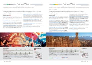 8 East Coast
Rock Country Blues & JazzATI - Rock Blues Jazz
Tour con tanta musica da New York a New Orleans. 10 prime colazioni e 9 cene.
New York Washington Asheville Nashville Memphis New Orleans
Con accompagnatore locale
di lingua italiana.
12 GIORNI / 10 NOTTI
PARTENZE DI GIOVEDÌ
1 giorno, Italia/ NewYork - Partenza con voli di linea per NewYork (diretti
o via Europa).Trasferimento libero. Pernottamento all’hotel Edison (3 stelle).
2 giorno, NewYork - Prima colazione.Al mattino, giro di Manhattan di
mezza giornata con guida italiana. Pranzo libero. Pomeriggio a disposizione per
visite facoltative. Cena e perrnottamento.
3 giorno, NewYork/ Philadelphia/ Washington (379 km) - Prima
colazione. Ritrovo nella lobby dell’hotel alle ore 7:30. Incontro con la guida e
partenza in pullman per Philadelphia. Breve giro orientativo del centro storico
(Independence Mall e Liberty Bell). Pranzo libero.Arrivo nel pomeriggio a
Washington. Cena e pernottamento all’hotel Omni Shoreham (3 stelle).
4 giorno,Washington - Prima colazione.Al mattino, visita della città
(principali monumenti: Campidoglio, Corte Suprema, Biblioteca del Congresso,
FBI Building, obelisco di Washington, Lincoln Monument, la Casa Bianca e il cimi-
tero di Arlington). Pranzo libero e pomeriggio a disposizione per visita libera ad
uno dei tanti musei dello Smithsonian Institute. Cena e pernottamento.
5 giorno,Washington/ Williamsburg/ Roanoke (380 km) - Prima
colazione. Partenza per Williamsburg.Visita libera a piedi del centro storico.
Pranzo libero e proseguimento nel pomeriggio per Roanoke. Cena e pernot-
tamento all’hotel Holiday InnTanglewood (3 stelle).
6 giorno, Roanoke/ Blue Ridge/ Asheville (485 km) Prima colazione.
Continuazione verso Sud attraverso le suggestive Blue Ridge Mountains. Pranzo
libero.Arrivo ad Asheville, nel North Carolina. Cena e pernottamento all’hotel
Brookstone Lodge (3 stelle).
7 giorno, Cherokee/ Great Smoky Mountain/ Nashville (410 km)
Prima colazione.Visita al Parco Nazionale di Great Smoky Mountain e alla
fattoria museo per comprendere la vita degli agricoltori dei monti Appalachi.
Pranzo libero. Passando per Knoxville si raggiunge nel pomeriggio la città di
Nashville, capitale delTennessee e della musica Country. Cena e pernottamen-
to all’hotel Guesthouse International (3 stelle).
8 giorno,Nashville/ Memphis (340 km) - Prima colazione. Si attraversa
la campagna delTennessee alla volta di Memphis, famosa per la musica blues e le
piantagioni di cotone. Giro orientativo della città (Beale Street, il Museo dei Diritti
Civili). Pranzo libero. Nel pomeriggio visita facoltativa a Graceland, che fu dimora di
Elvis Presley. Cena e pernottamento all’hotel Sleep Inn at Court Square (3 stelle).
9 giorno, Memphis/ Jackson/ New Orleans (630 km) - Prima cola-
zione. Continuando verso Sud si entra nel Mississippi, lo stato degli alberi di
magnolia. Passando per la capitale Jackson, si prosegue poi in Louisiana alla volta
di New Orleans. Pranzo libero. Nel tardo pomeriggio, gita facoltativa in battello
a vapore per una crociera sul fiume a ritmo di jazz. Cena e pernottamento
all’hotelThe Blake (4 stelle).
10 giorno, New Orleans - Prima colazione. Giornata a disposizione per
visitare in libertà l’affascinanteVieux Carré, il centro storico con le case dai bal-
coni in ferro battuto e le strette vie in ciottolato. La guida rimarrà a disposizio-
ne per consigliare e proporre visite facoltative alle paludi o alle piantagioni della
regione. Cena e pernottamento.
11 giorno, New Orleans/ Italia - Prima colazione.Trasferimento libero
in aeroporto. Partenza con voli di linea per l’Italia via scalo americano. Pernot-
tamento in aereo.
12 giorno, Italia - Arrivo in Italia.
Asheville
Roanoke
Williamsburg
Washington
Philadelphia
New York
New Orleans
30 LUGLIO, 27 AGOSTO 3.080 1.975 2.105 1.235
10 SETTEMBRE 2.770 1.645 2.105 1.235
Bambino = min. 8 max 11 anni in camera con 2 adulti; *SoloTour = senza la porzione aerea.
Supplemento camera singola € 685.Terzo adulto in doppia uso tripla riduzione € 575 per camera. CON LUFTHANSA / UNITED / BRITISH
AIRWAYS / AMERICAN AIRLINES quote valide da tutti gli aeroporti Nord e Centro Italia serviti dai singoli vettori.CON DELTA / AIR FRANCE-KLM
E ALITALIA quote valide da tutti gli aeroporti Nord e Centro Italia serviti dai singoli vettori.Voli diretti da Milano e Roma supp. € 100;
da Sud Italia e isole supp. € 190. Quota gestione pratica € 70 adulti e bambini dai 2 anni in poi.TASSE AEROPORTUALI (circa): € 410.
QUOTE INDIVIDUALI
in doppia SOLO TOUR*
da Milano e Roma adulto bambino adulto bambino
 