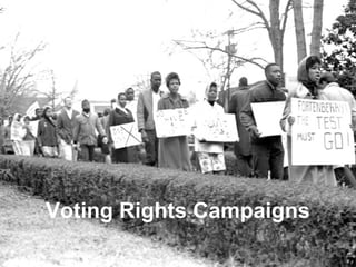 Voting Rights Campaigns
 