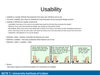 Usability