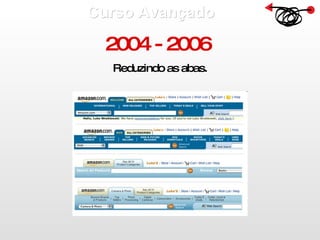 Curso Avançado  2004 - 2006  Reduzindo as abas. 