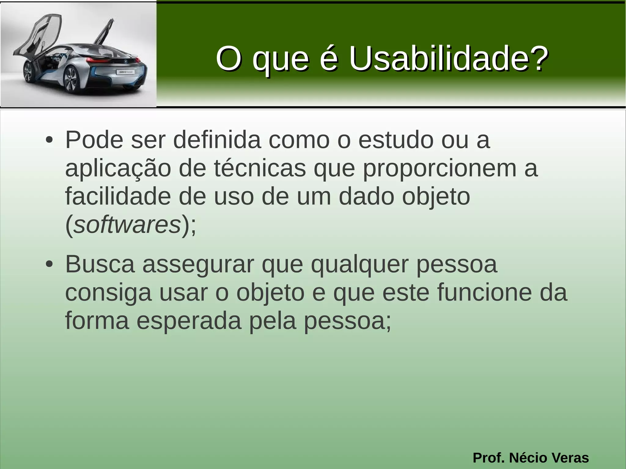 Conceitos básicos de usabilidade e acessibilidade | PDF