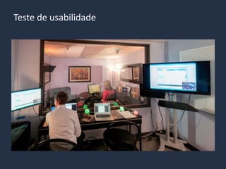 Teste de usabilidade
 
