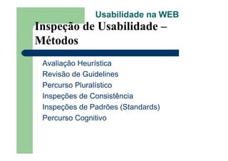 Usabilidade Web Alberane