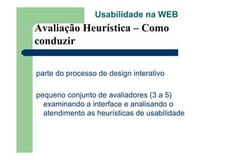 Usabilidade Web Alberane