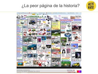 ¿La peor página de la historia?
 