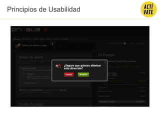 Principios de Usabilidad
 