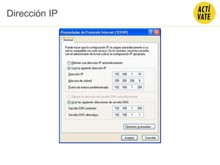 Dirección IP
 
