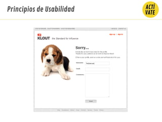 Principios de Usabilidad
 