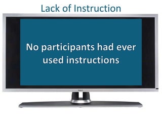What Is Lack of Instruction 