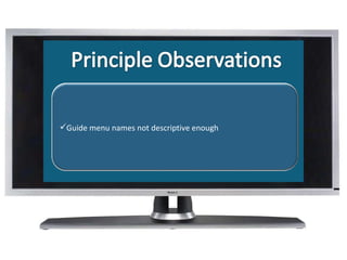 What Is Guide menu names not descriptive enough 