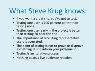 Page layoutclear visual hierarchybreak pages into clearly defined areasmake it obvious what’s clickablekeep down the noise