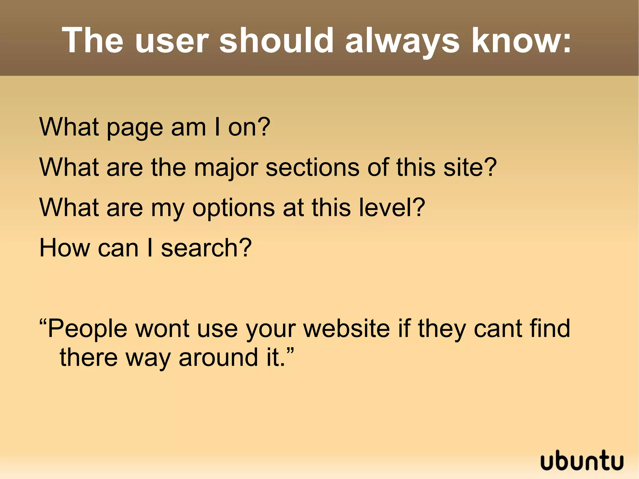 User Experience Is about how a person feels about using a product, system or service.  (wikipedia) 