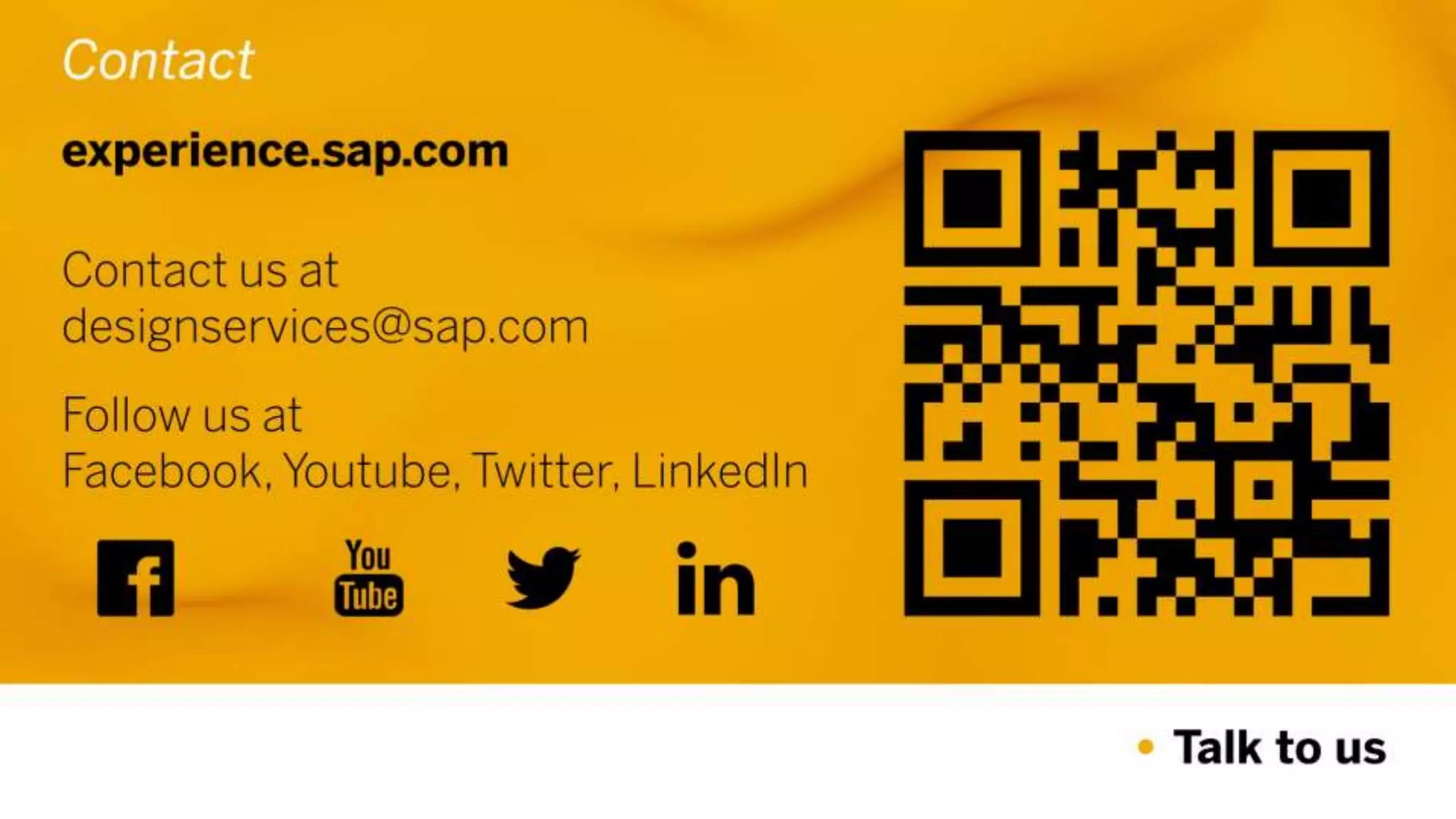 UX - Usability - Keynote SAP UX Strategy