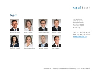 Usability Coffee-mobile protptyping-10.03.2016-Bern