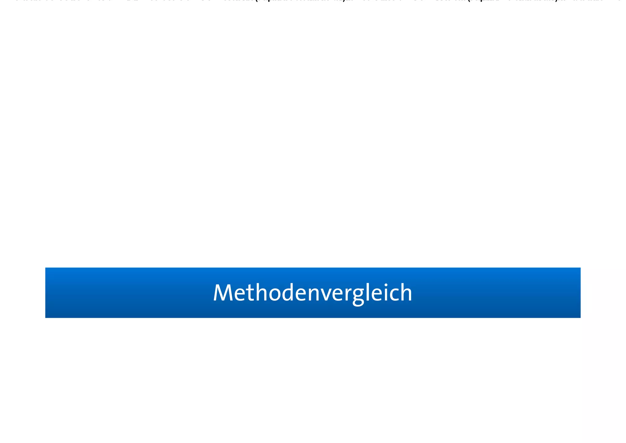 MethodenvergleichMethodenvergleich
 